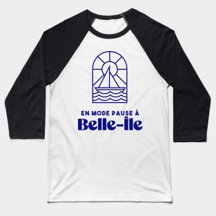 Belle Ile in break mode - Brittany Morbihan 56 Sea Holidays Beach Baseball T-Shirt